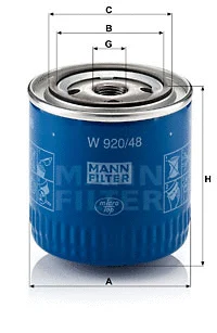 Oil Filter (W 920/48)