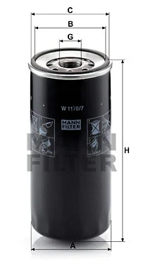 Oil Filter (W 1170/7)