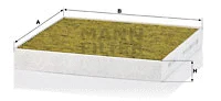 Filter, cabin air (FP 23 024)