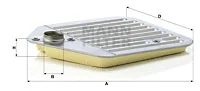 Hydraulic Filter, automatic transmission (H 2425 x KIT)