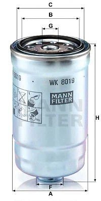 Fuel Filter (WK 8019)