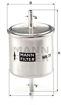 Fuel Filter (WK 79)