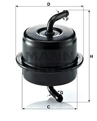 Fuel Filter (WK 76)