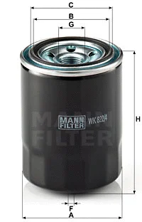 Fuel Filter (WK 822/4)