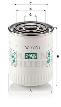 Oil Filter (W 930/13)