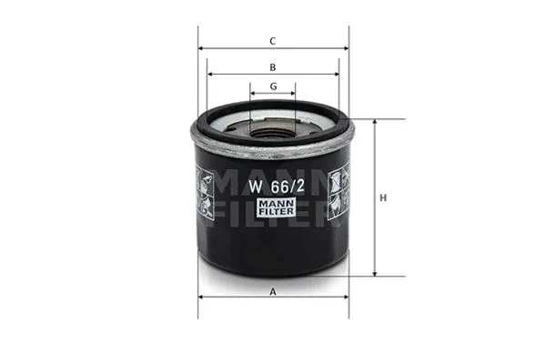Oil Filter (W 66/2)