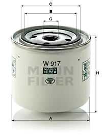 Oil Filter (W 917)