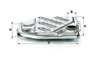 Hydraulic Filter, automatic transmission (H 1914/2 KIT)