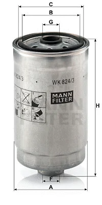 Fuel Filter (WK 824/3)