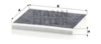 Filter, cabin air (CUK 24 013)