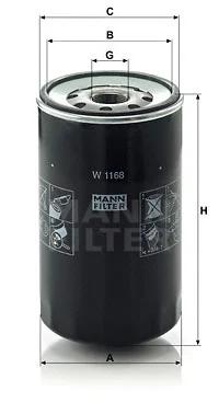Oil Filter (W 1168)