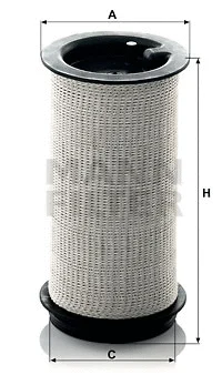 Filter, crankcase ventilation (C 716 x)
