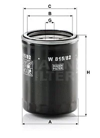 Oil Filter (W 815/82)