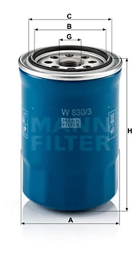 Oil Filter (W 830/3)