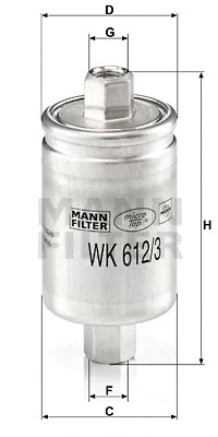 Fuel Filter (WK 612/3)
