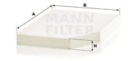 Filter, cabin air (CU 30 007)