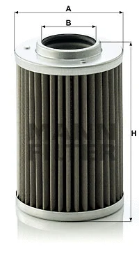 Hydraulic Filter, automatic transmission (H 710/1 n)
