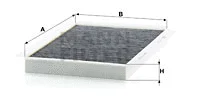Filter, cabin air (CUK 3569)