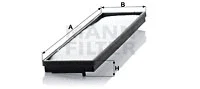 Filter, cabin air (CU 5809)