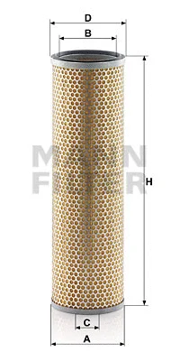 Secondary Air Filter (C 16 167)