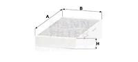 Filter, cabin air (CUK 2723-2)