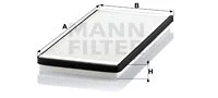 Filter, cabin air (CU 4150)