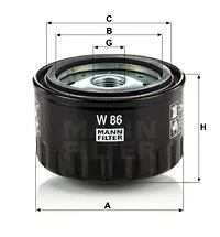 Oil Filter (W 86)