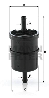 Fuel Filter (WK 42/4)