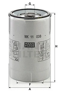 Fuel Filter (WK 11 038 z)