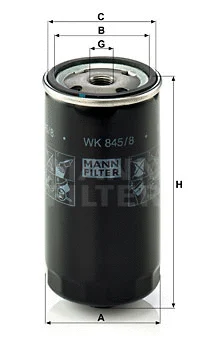 Fuel Filter (WK 845/8)