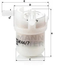 Fuel Filter (WK 44/7)