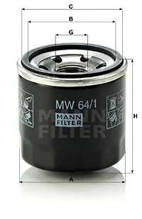 Oil Filter (MW 64/1)