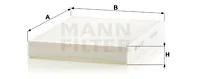 Filter, cabin air (CU 2733)