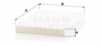 Filter, cabin air (CU 31 003)