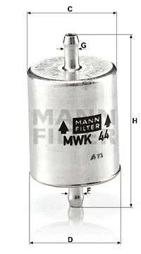 Fuel Filter (MWK 44)