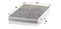 Filter, cabin air (CUK 4062)