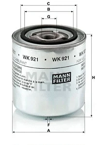 Fuel Filter (WK 921)