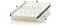 Filter, cabin air (CU 2746)