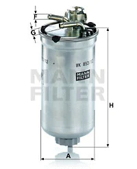 Fuel Filter (WK 853/12 z)