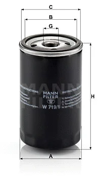 Oil Filter (W 719/1)