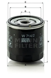 Oil Filter (W 714/2)