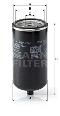 Fuel Filter (WDK 724/1)