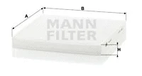 Filter, cabin air (CU 2132)