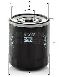 Oil Filter (W 7062)