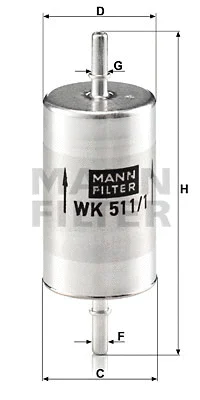 Fuel Filter (WK 511/1)