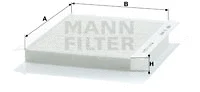 Filter, cabin air (CU 2422)
