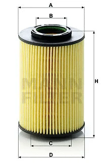 Oil Filter (HU 822/5 x)