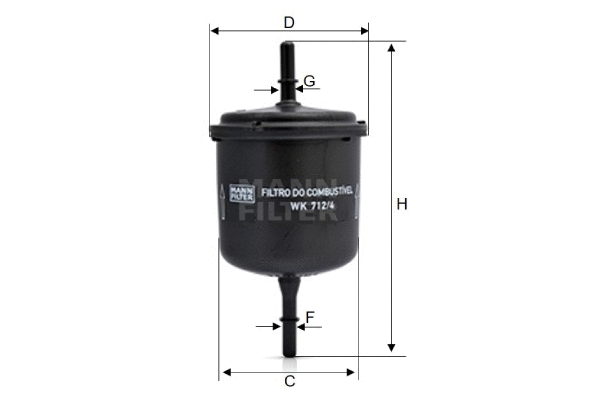 Fuel Filter (WK 712/4)
