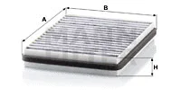 Filter, cabin air (CUK 22 014)