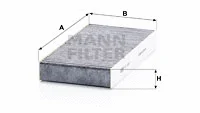Filter, cabin air (CUK 2327-2)